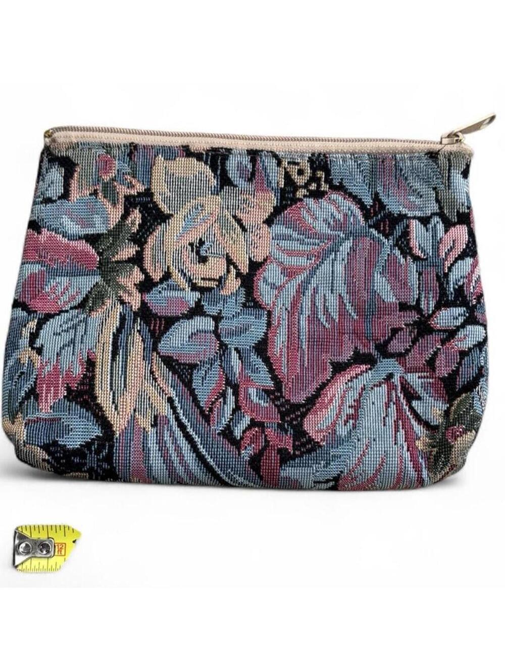 Women's Multi and Blue Wallet-purs
